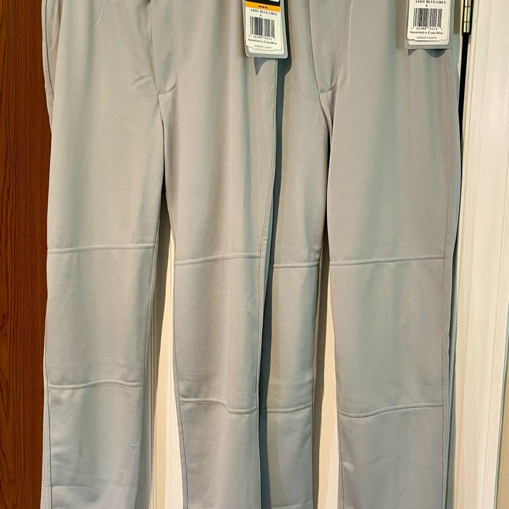 2 - Wilson Adult Grey Baseball Pants